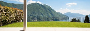 Lugano lake villa with a wonderful view