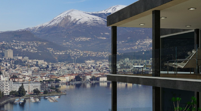 LUGANO – PARADISO – Moderni appartamenti, stupenda vista lago