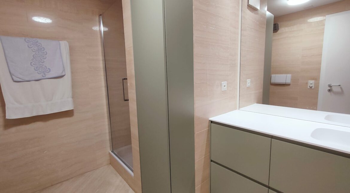 Bagno con doccia