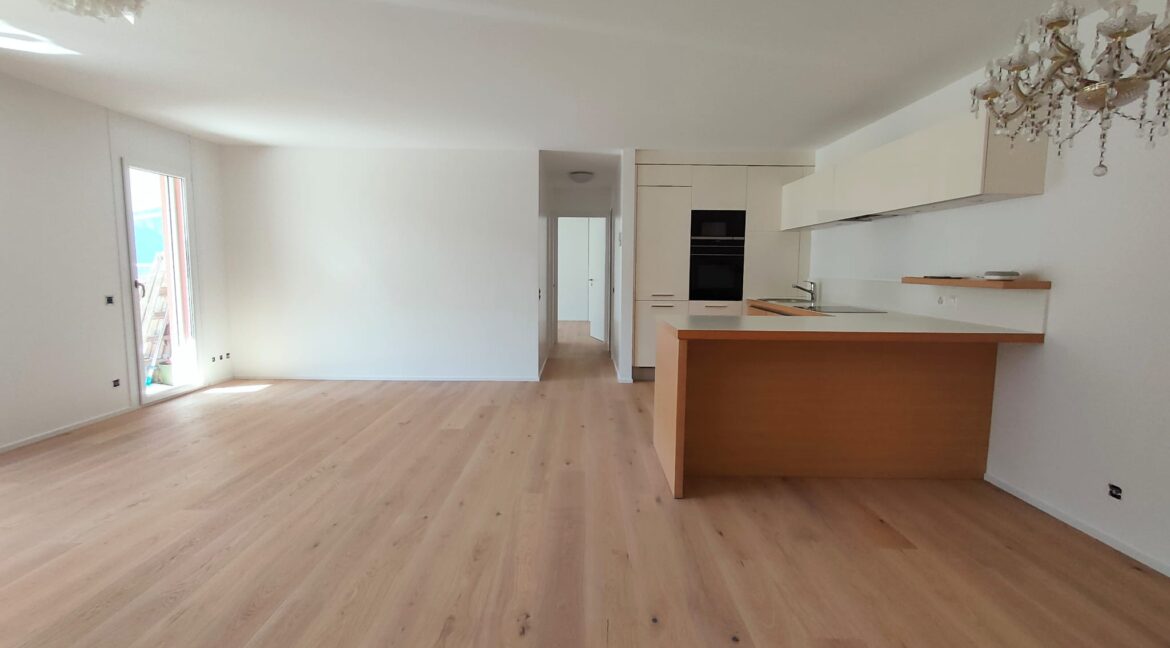 Sala con cucina aperta
