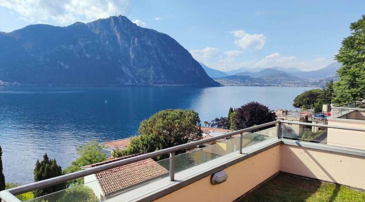 Vista sul golfo di Lugano